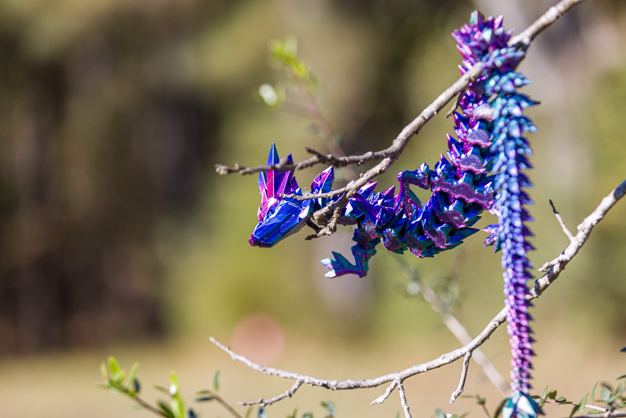 Large crystal dragon