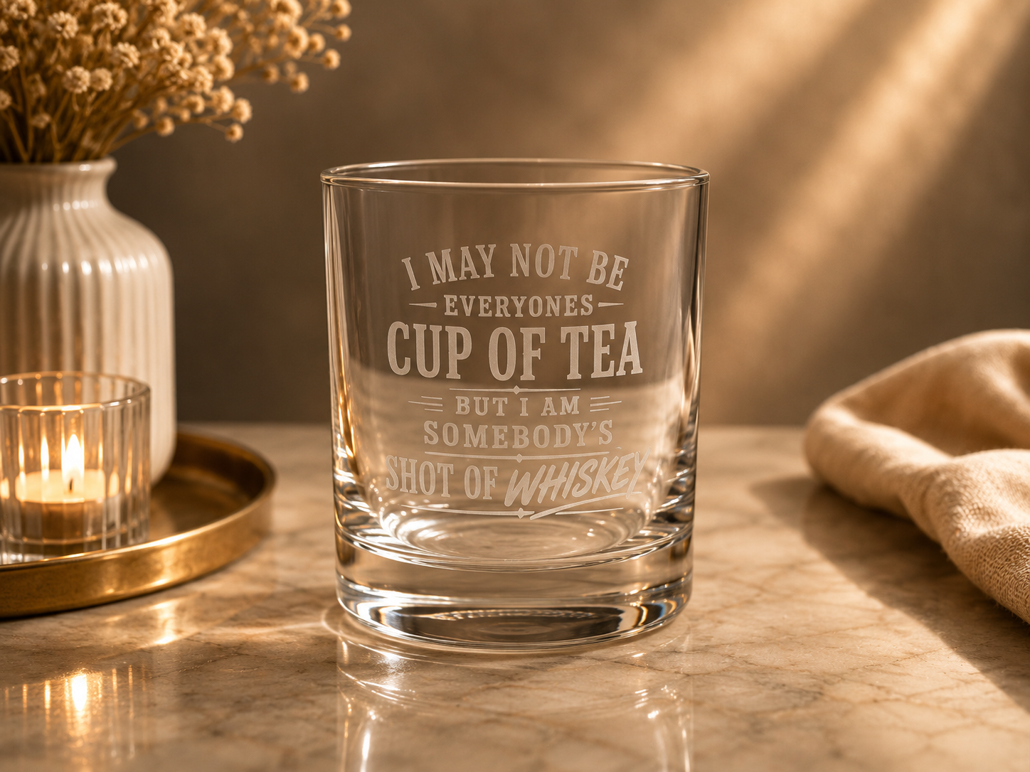 Bold Bourbon Glasses