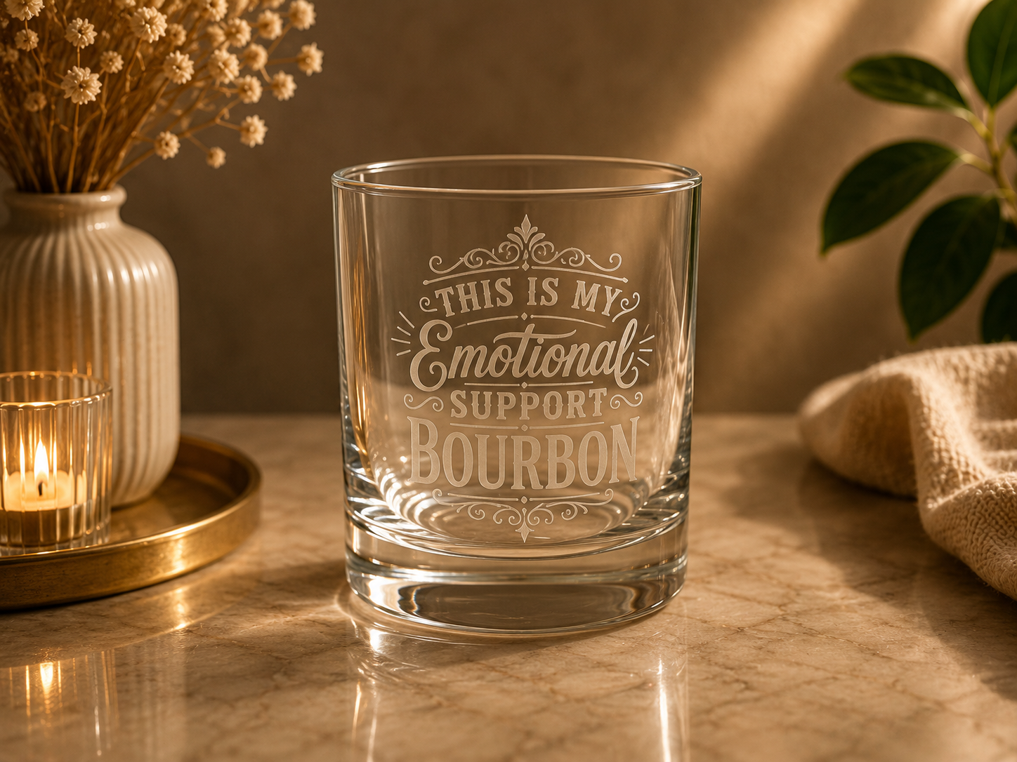 Bold Bourbon Glasses