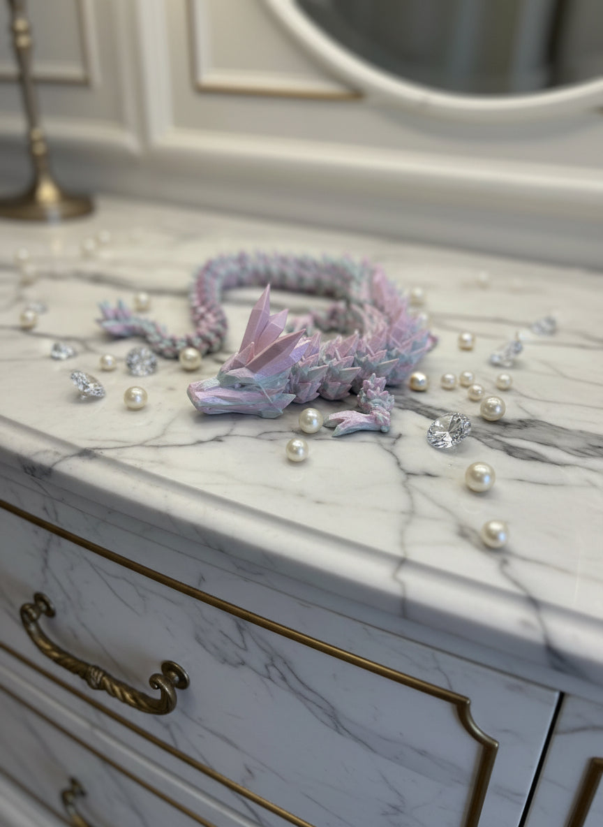 Large crystal dragon