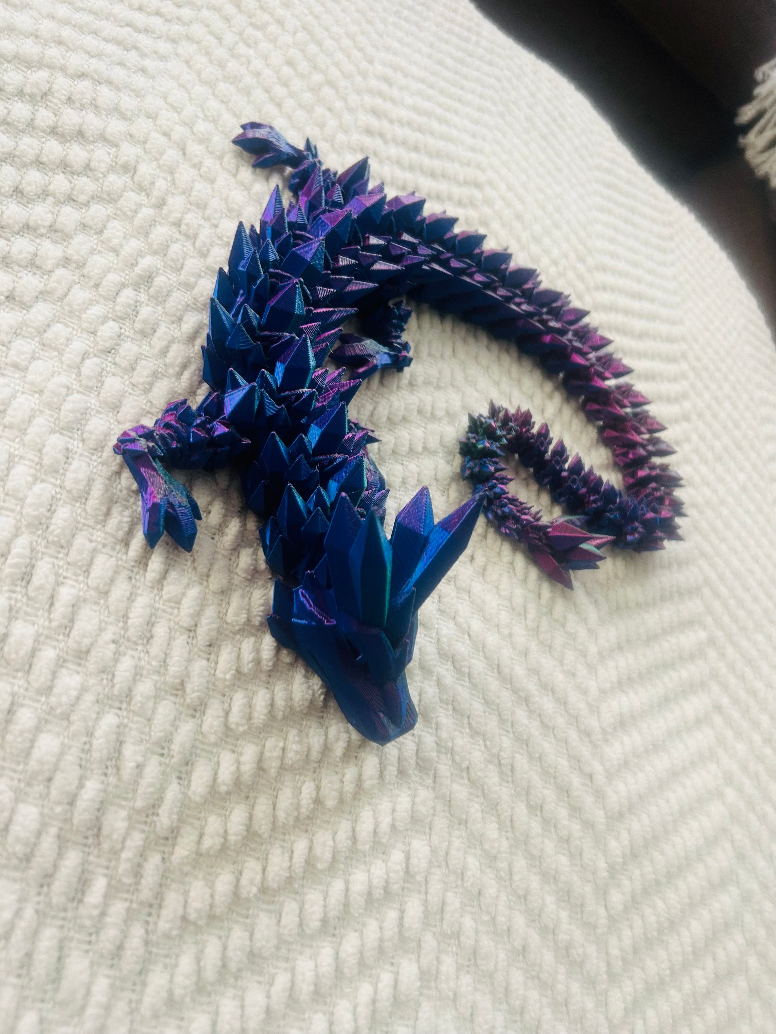 Large crystal dragon