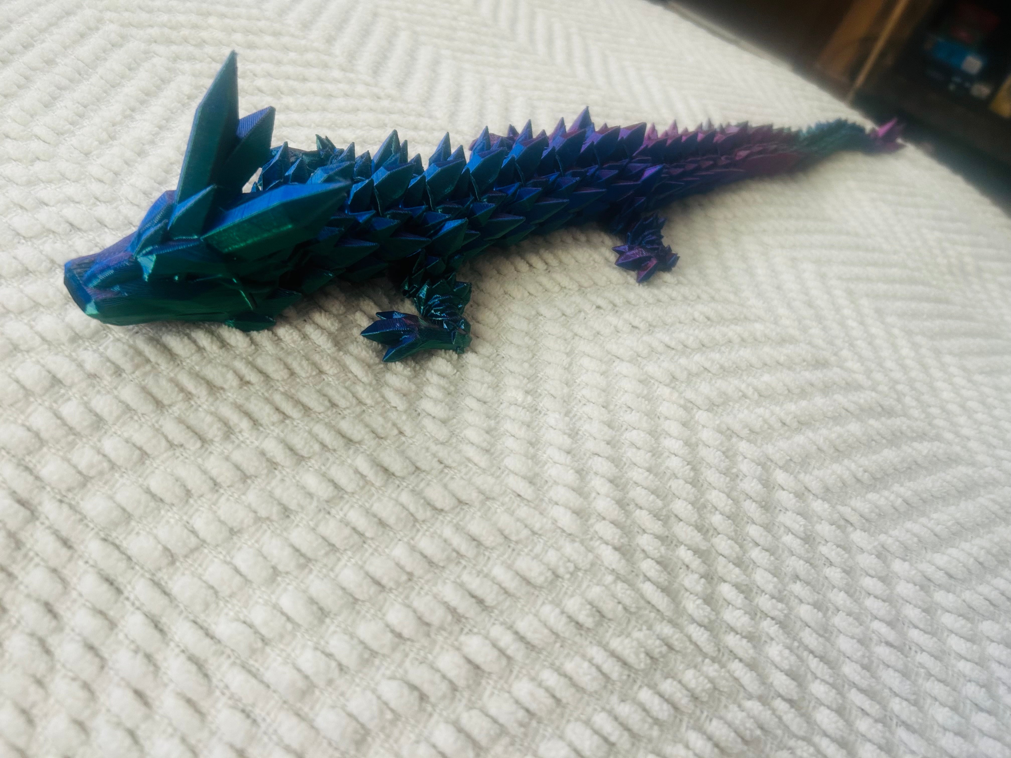 Large crystal dragon