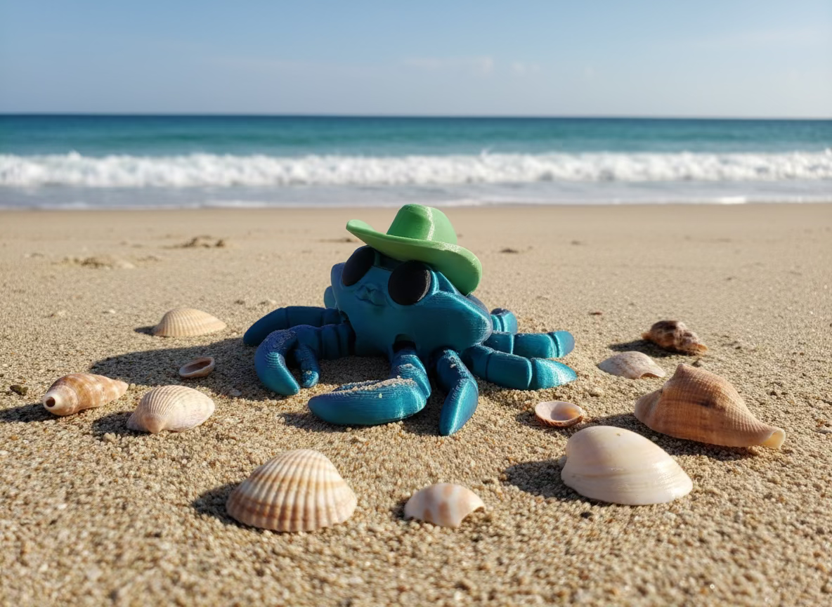 Cowboy Crab Hat Color Surprise